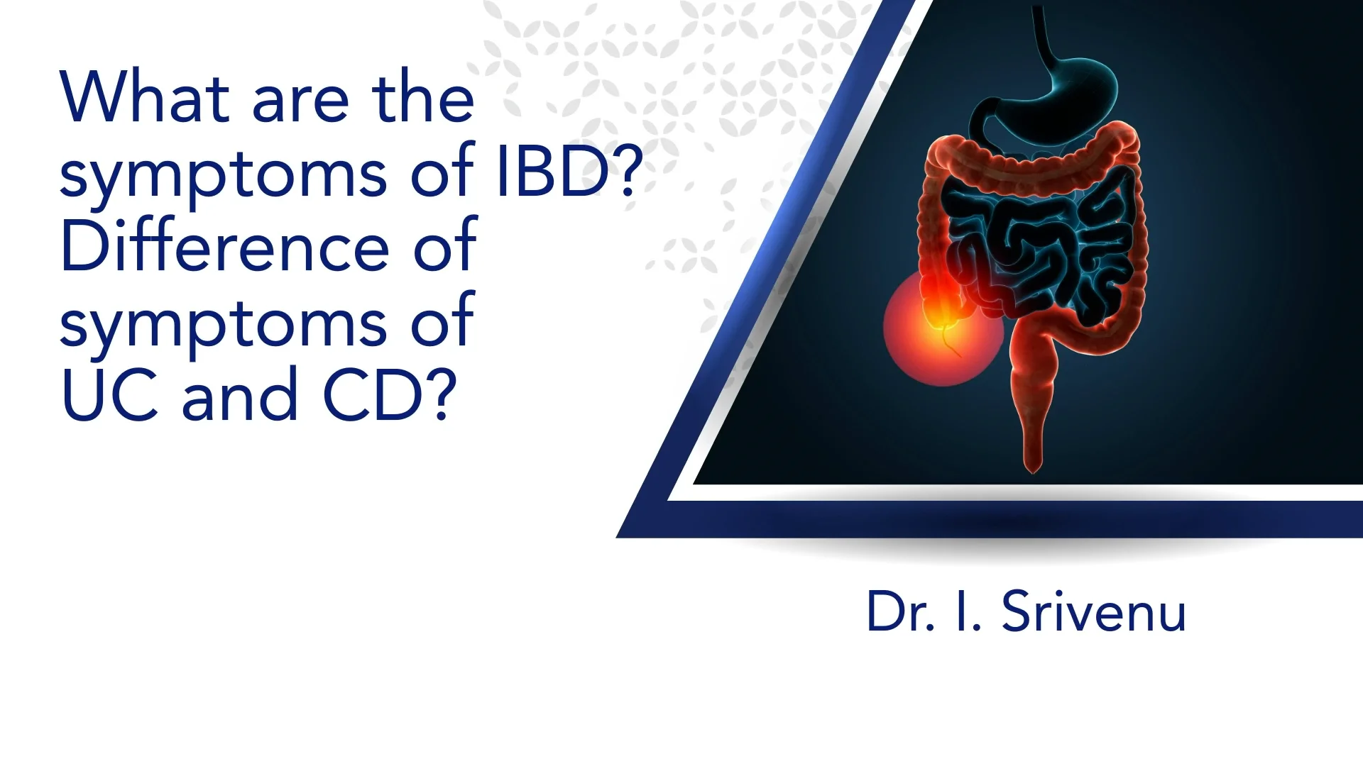 Dr. I. Srivenu on Vimeo