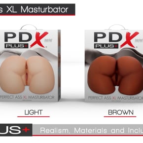 Vidéo: PDX Plus Perfect Ass XL Masturbator - Light