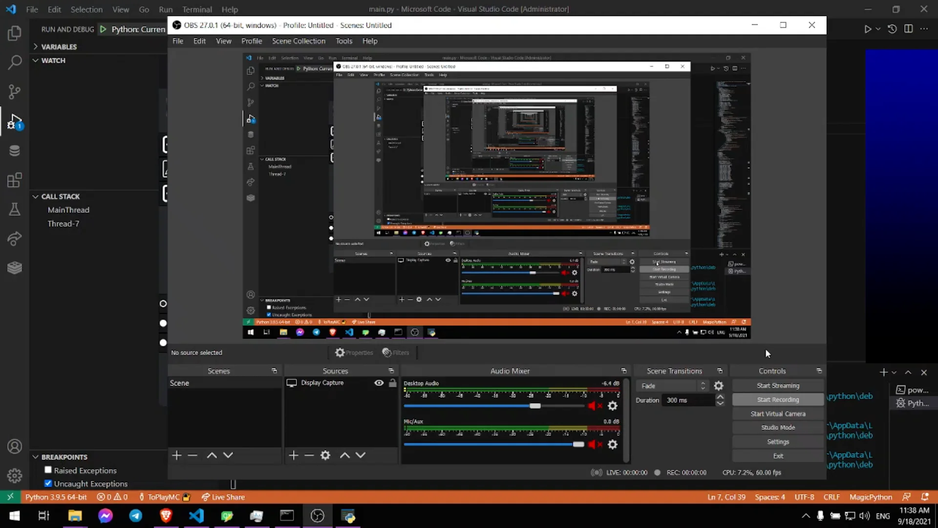 Working on something new on Vimeo