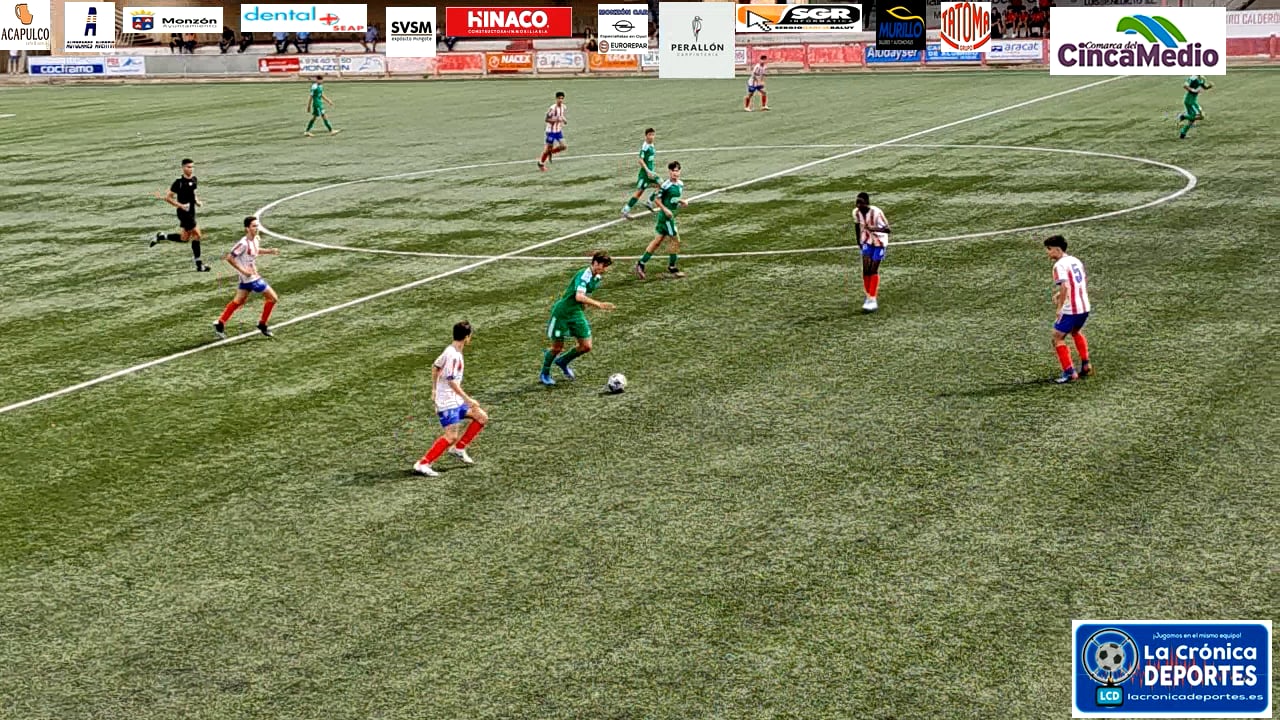 Monzón futbol base-1-2-St.Casablanca  Div.Honor Cadete G 2 2ªJ