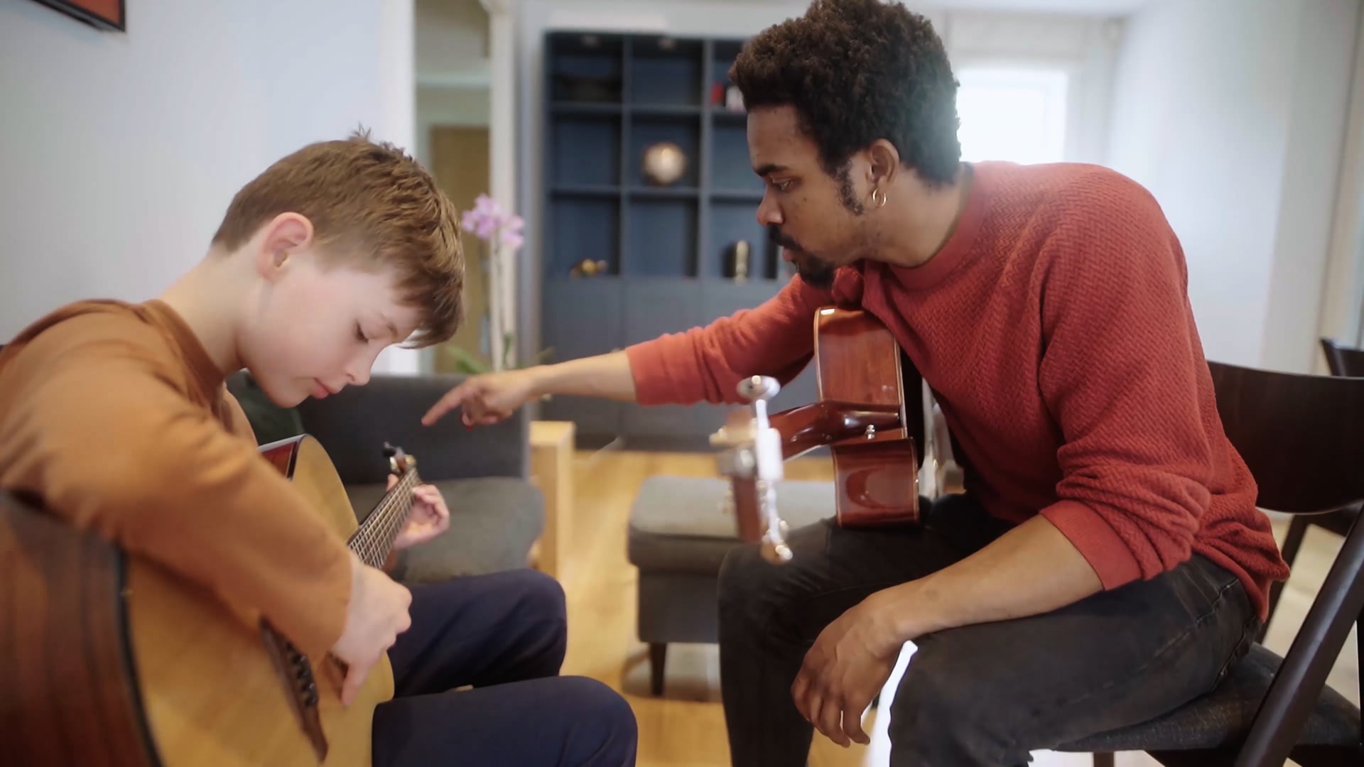 "He's a genius with teenagers."