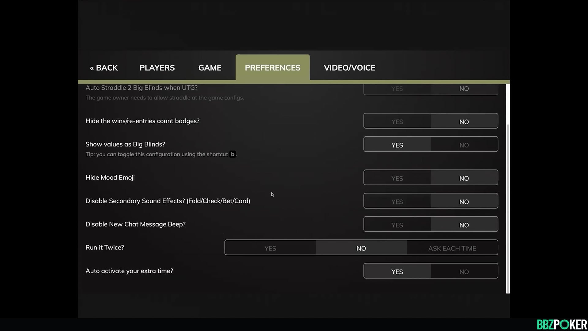 Cash Game: Exhibition Play vs Bigstealer