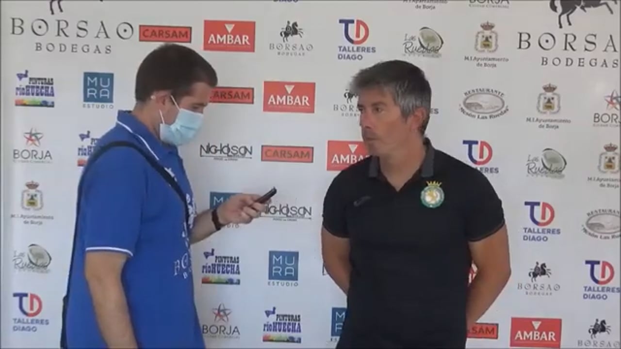 JORGE ABAD (Entrenador Cuarte) SD Borja 0-1 CD Cuarte/ J 3 / 3ª División