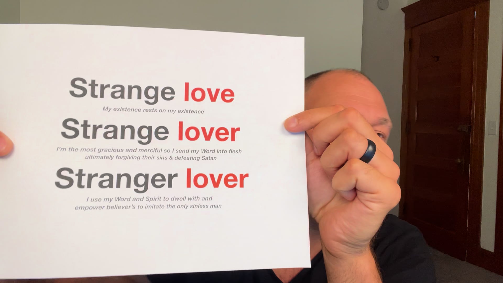 Strange love-lover makes stranger lovers