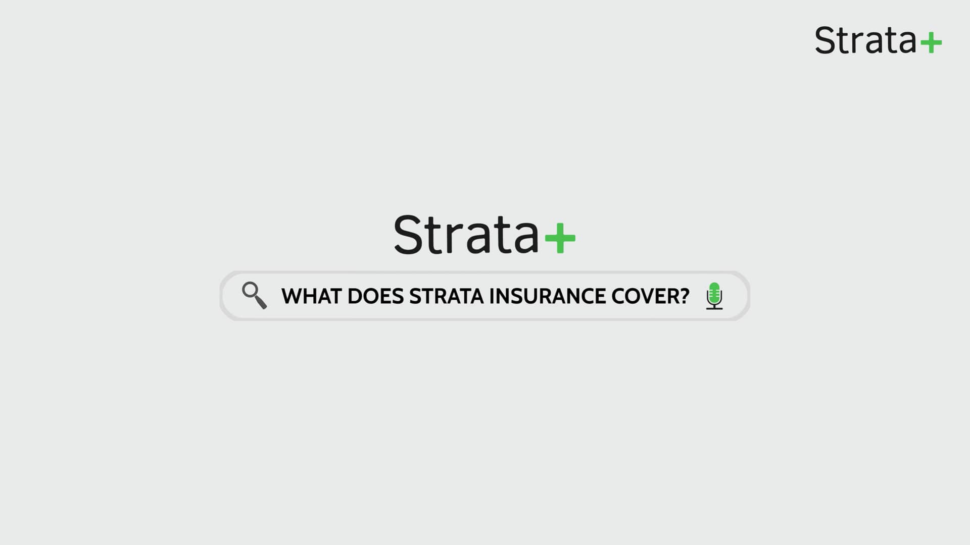 What does strata insurance cover? on Vimeo