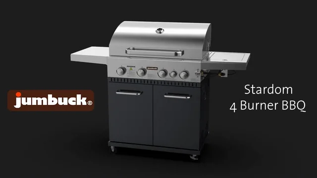 Jackaroo 4 burner outlet bbq