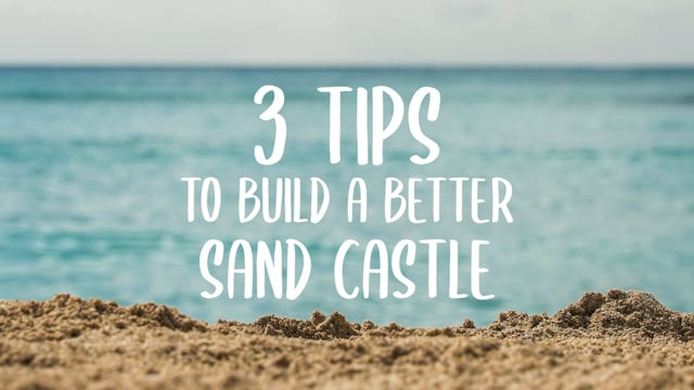 Sand Castle Stop Motion