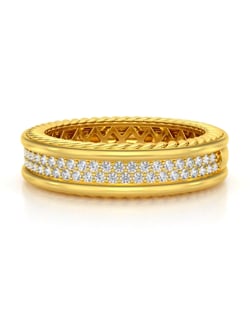 Vidéo: Bague Homme Or Jaune Diamants 6.50grs