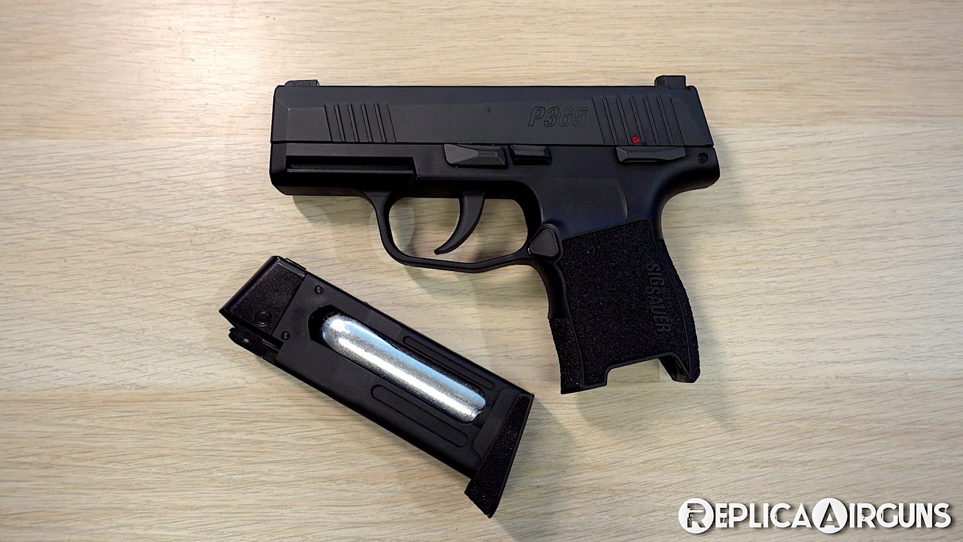 Sig Sauer P365 CO2 Blowback BB Pistol Table Top Review