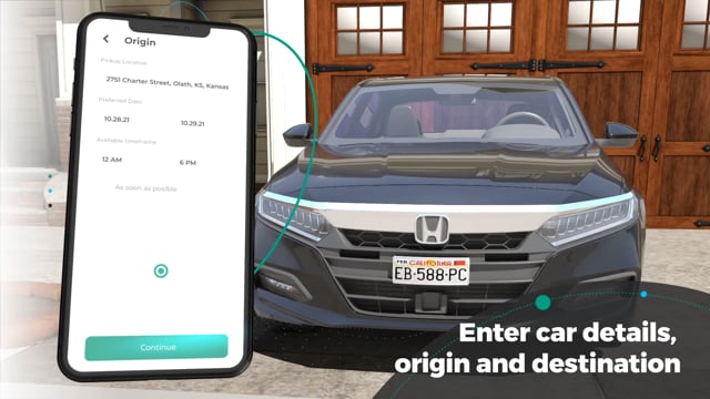 3D SaaS | The Steering | Car Shipping App