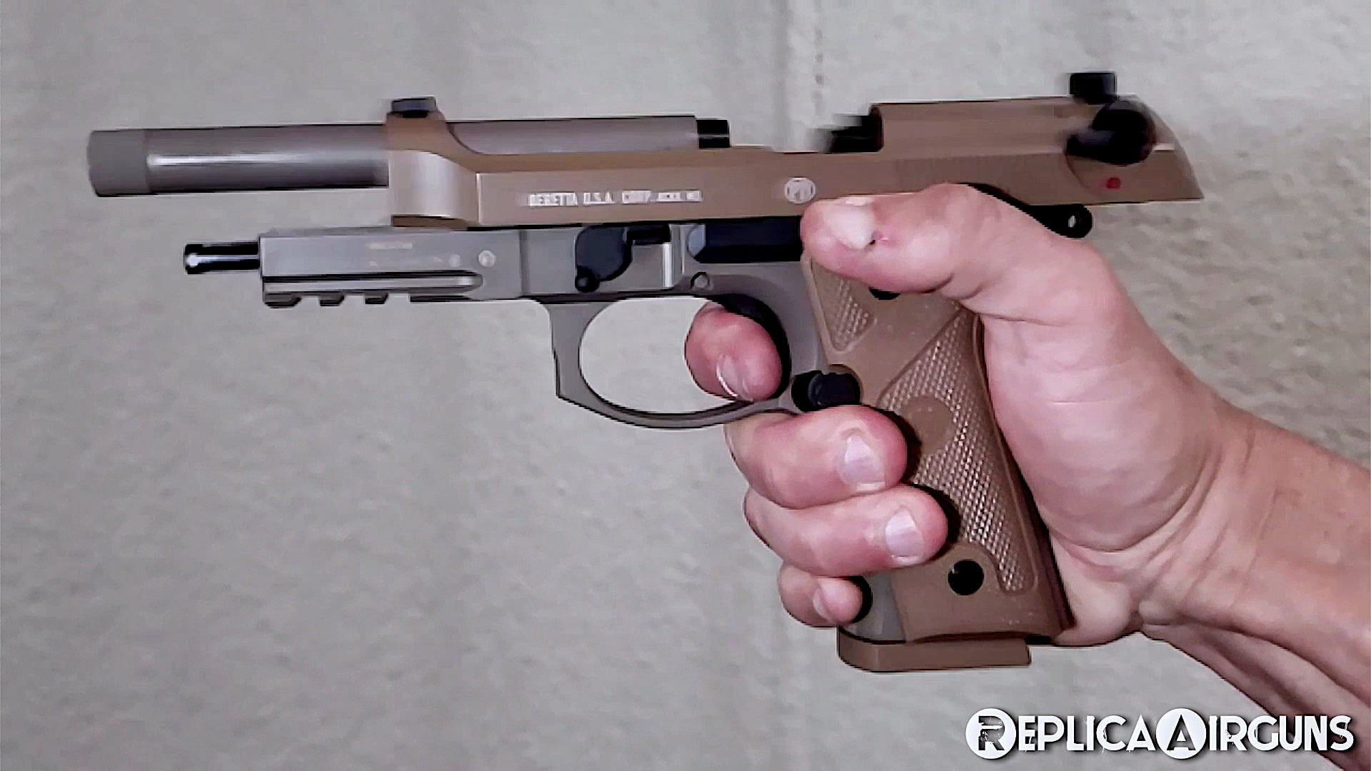 Umarex Beretta M9A3 Full Auto CO2 Blowback BB Pistol Field Test Review