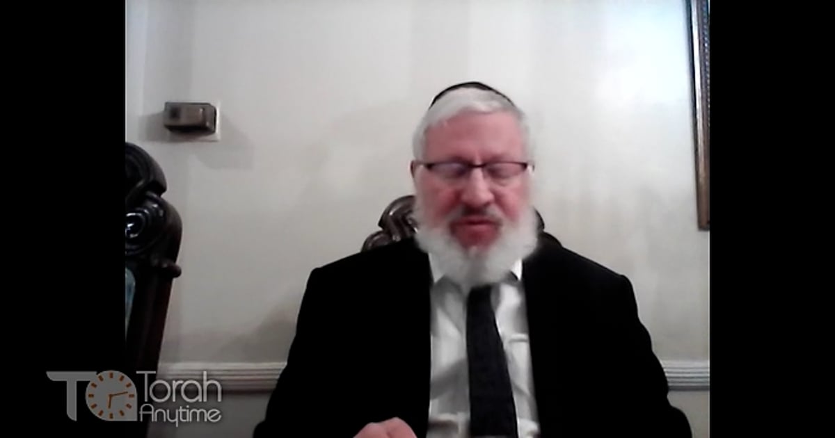 R' Herschel Welcher | Haggada Shiur Part 2