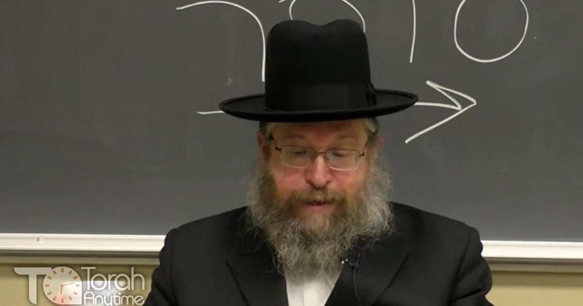 R' Fischel Schachter | Purim: The Writing On The Wall