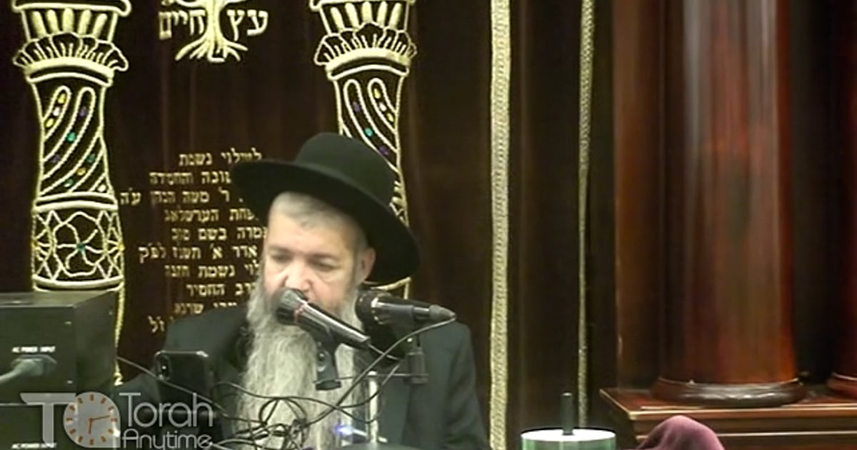 R' Moshe Meir Weiss | Parashat Tetzaveh Gems 5778