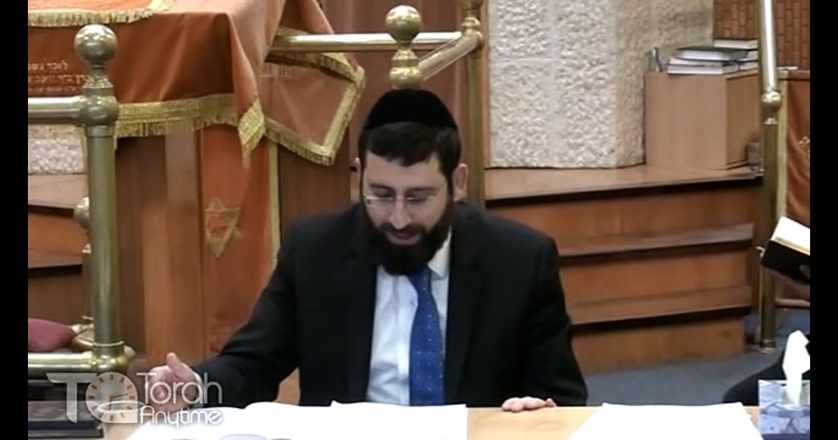 R' Daniel Glatstein | Parashat Vayishlach : Rebbe Yehonasan Eibeshutz ...