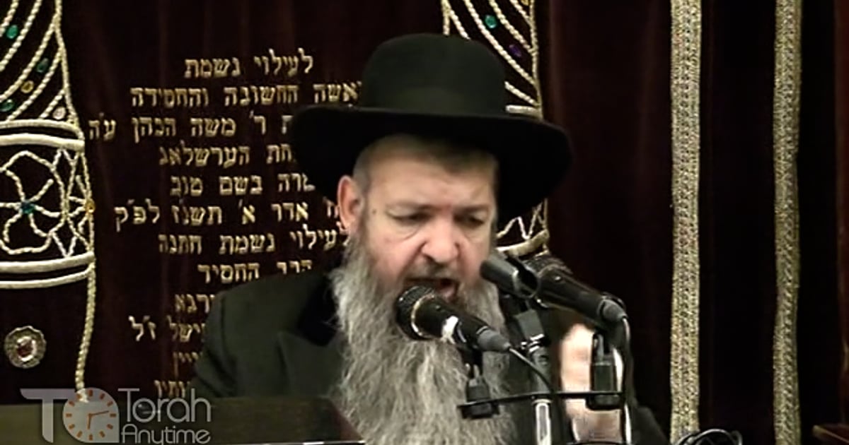 R' Moshe Meir Weiss | Parashat Vayakhel Gems 5776