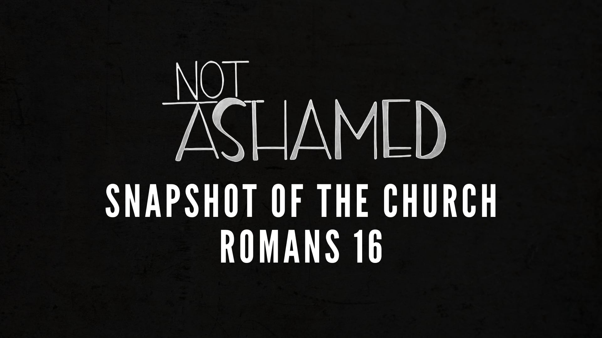 Snapshot of the Church - September 19, 2021