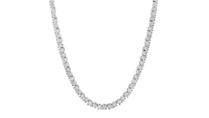 5.00 ct. t.w. Diamond Tennis Necklace in Sterling Silver