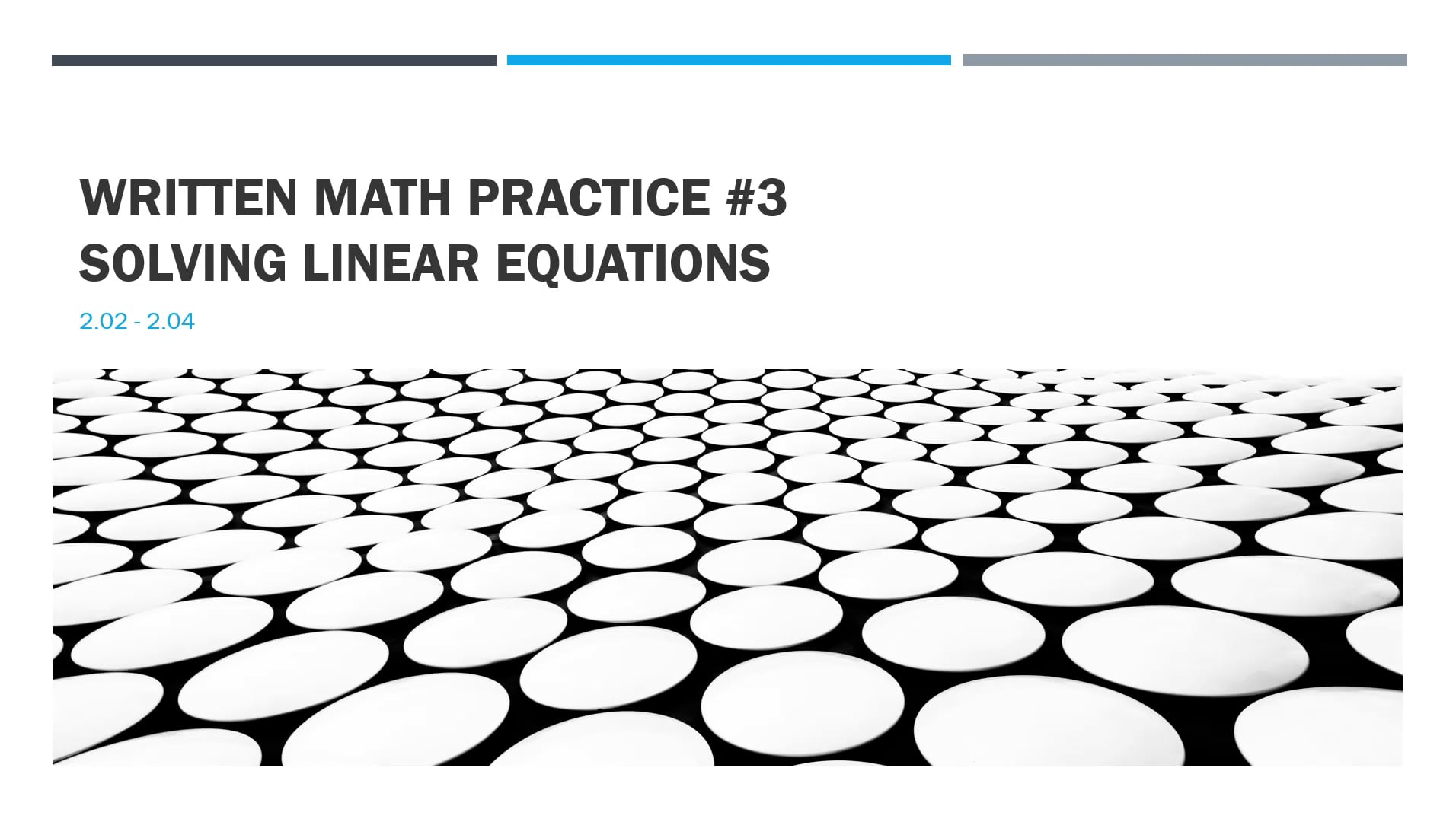 Written Math Homework Solving Equations on Vimeo