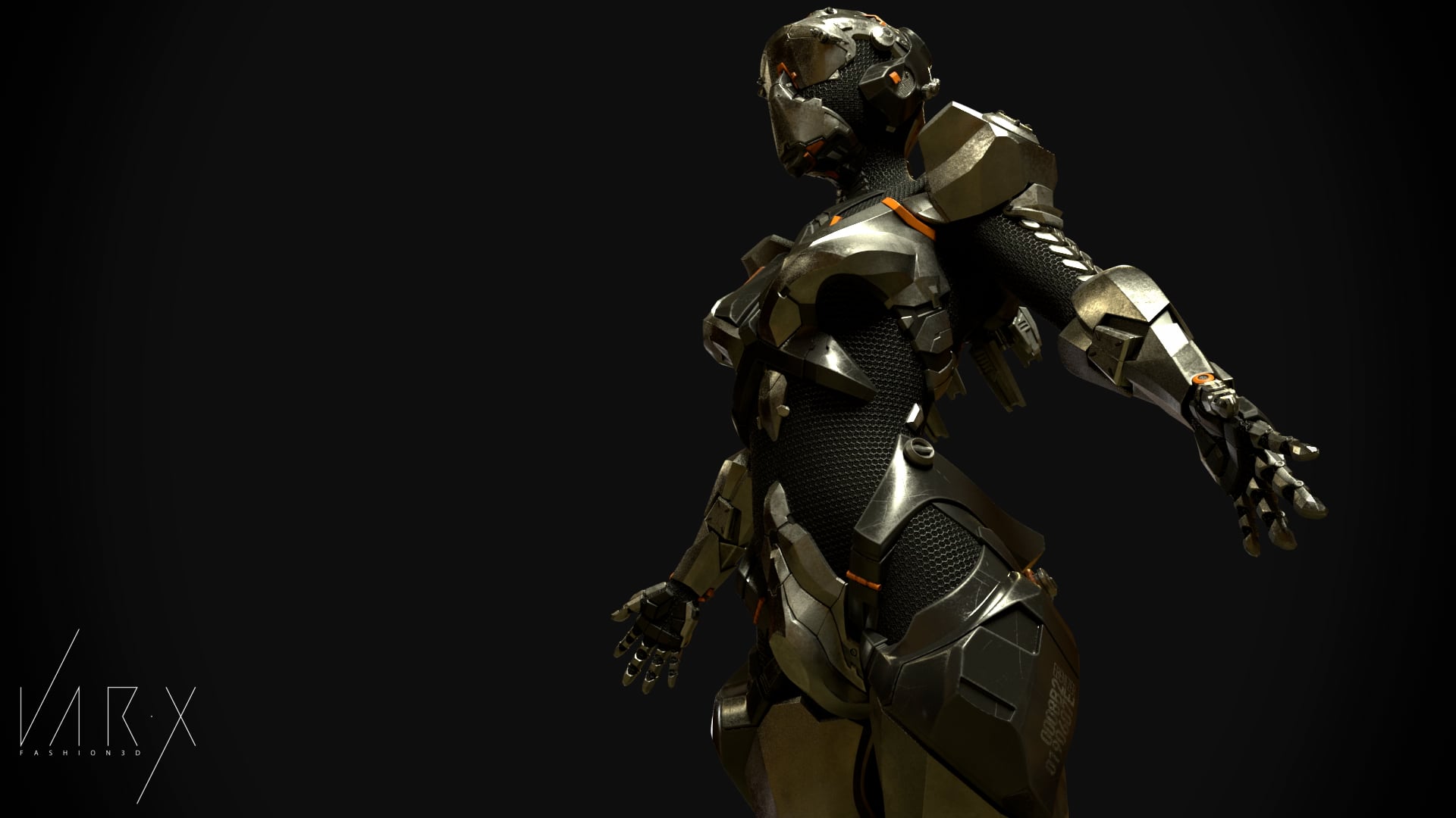 Female Sci-Fi Suit