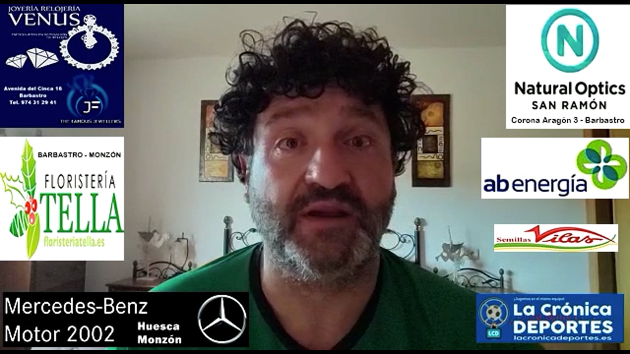 MIGUEL GARCÍA (Entrenador Biescas) CF Épila 3-1 UD Biescas / J 3 / 3ª División