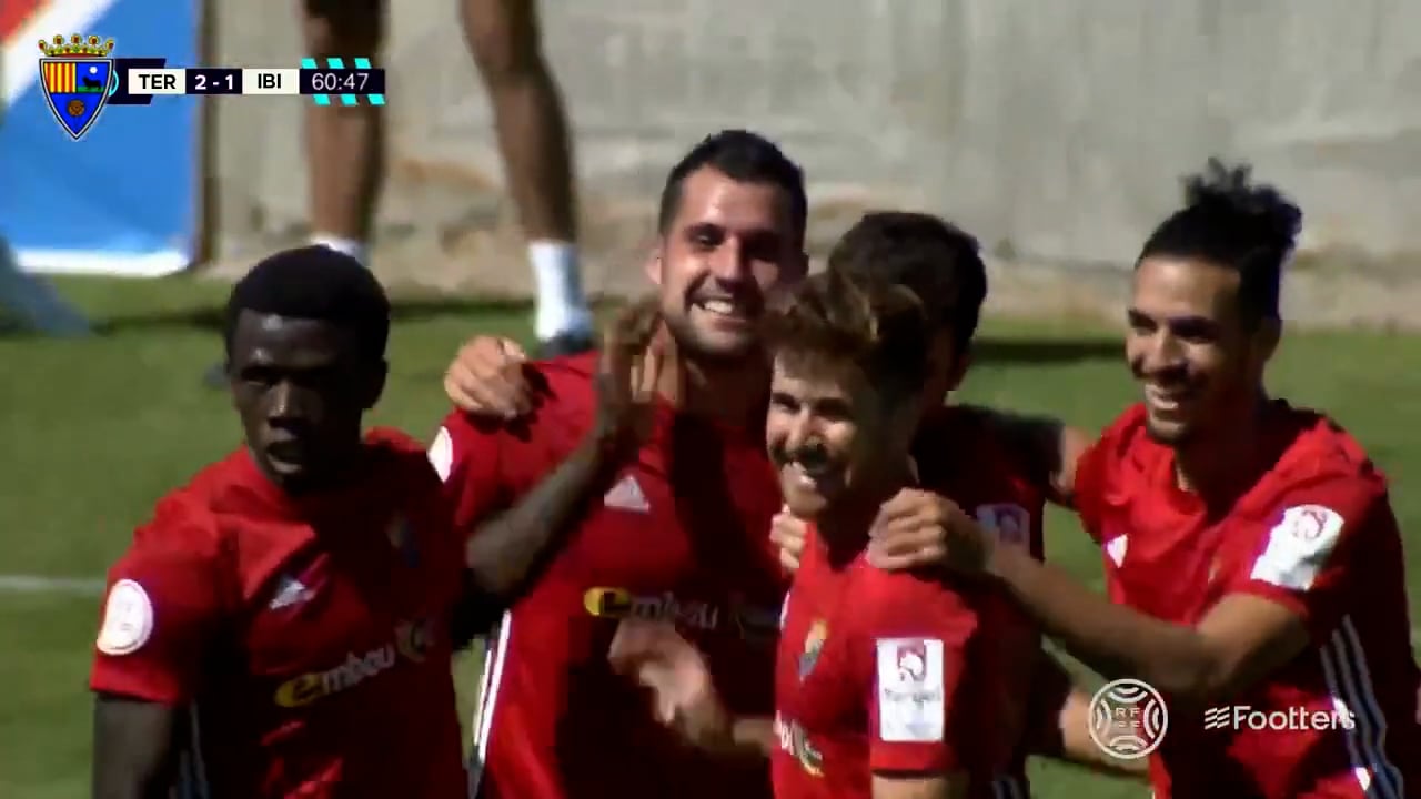 (RESUMEN y GOLES) CD Teruel 2-2 CD Ibiza / J 3 / 2ª RFEF - Grupo 3 / Fuente YouTube CD Teruel