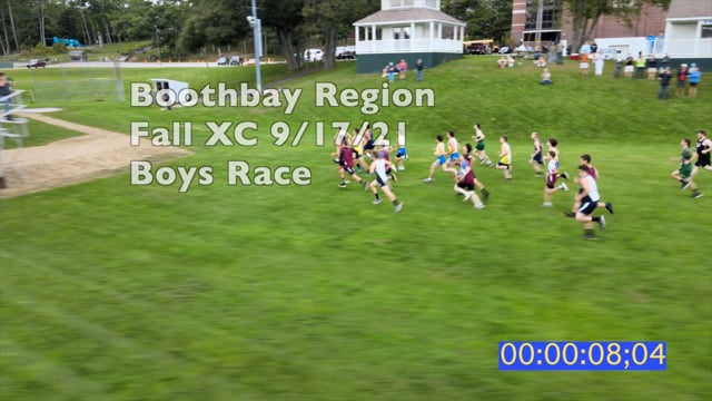 Boothbay Region XC Boys Race Sep 17