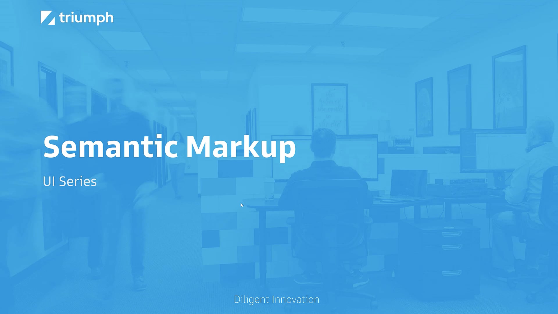 Semantic Markup