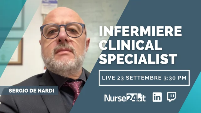 Infermiere Clinical Specialist cosa fa Sergio De Nardi - Video Nurse24