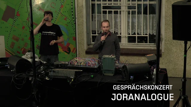 Joranalogue - SUPERBOOTH21 Gesprächskonzert (lecture concert)