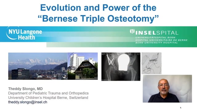 Evolution and Power of the Bernese Triple Osteotomy – International Hip Dysplasia Symposium