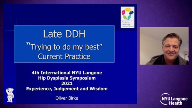 Current Best Practice for Late Detected Hip Dysplasia – International Hip Dysplasia Symposium