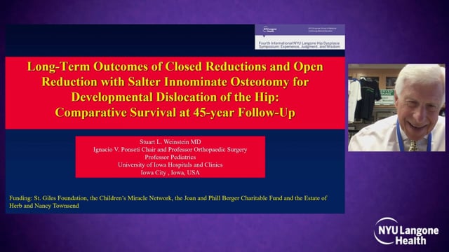 Long Term Results Closed Versus Open Reduction – International Hip Dysplasia Symposium