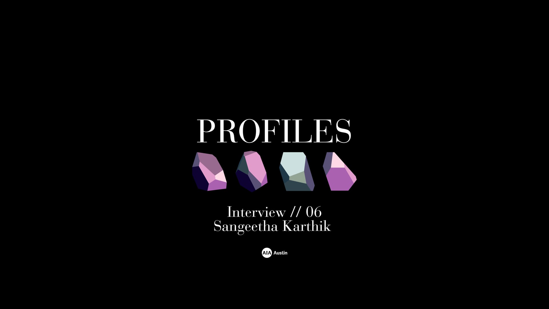 WiA Profiles Video Series - Interview SANGEETHA KARTHIK