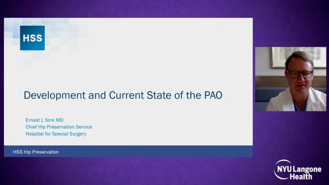 Development and Current State of the PAO – International Hip Dysplasia Symposium