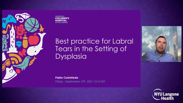 Best Practice for Labral Tears in the Setting of Dysplasia – International Hip Dysplasia Symposium