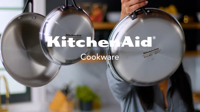 KitchenAid Stainless Steel Cookware Set, 8 Piece – Xtra Wholsesale Ltd
