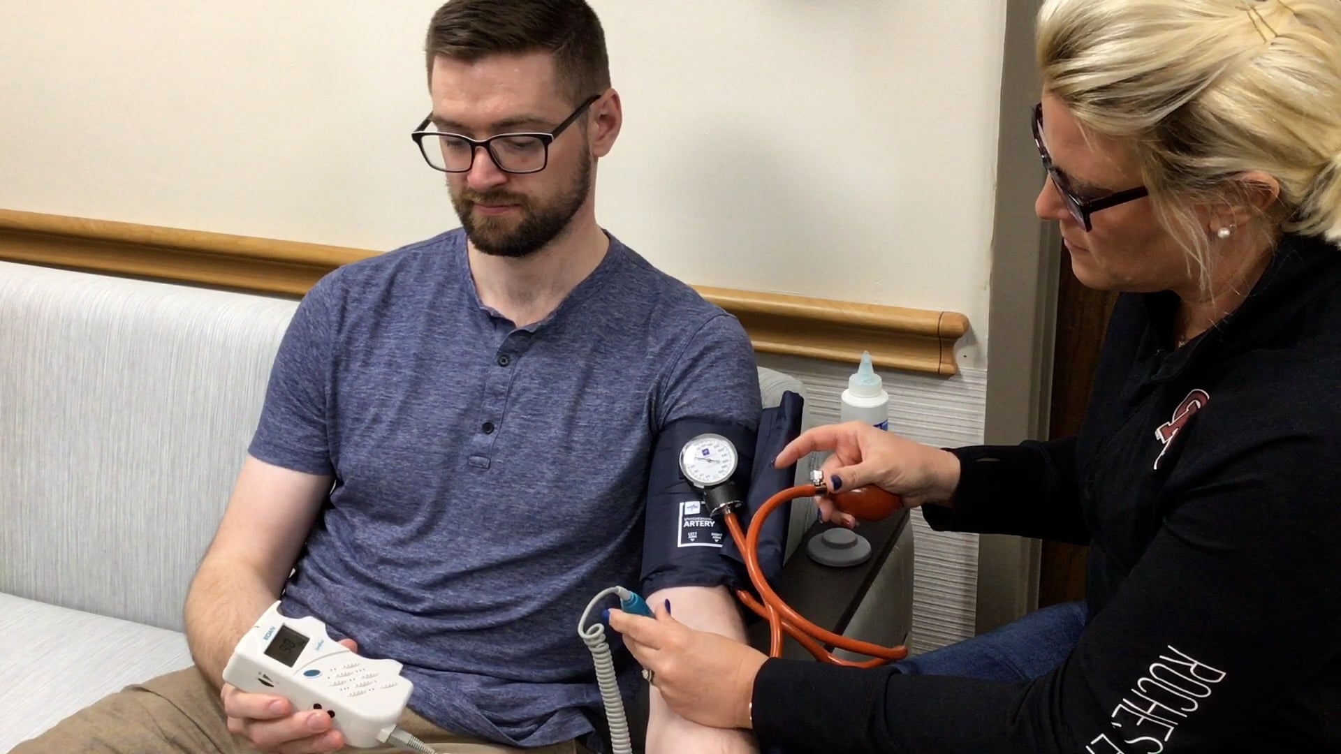 Obtaining a Doppler Blood Pressure A guide to performing this at home