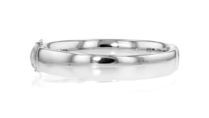 Sterling Silver Hinged Bangle Bracelet