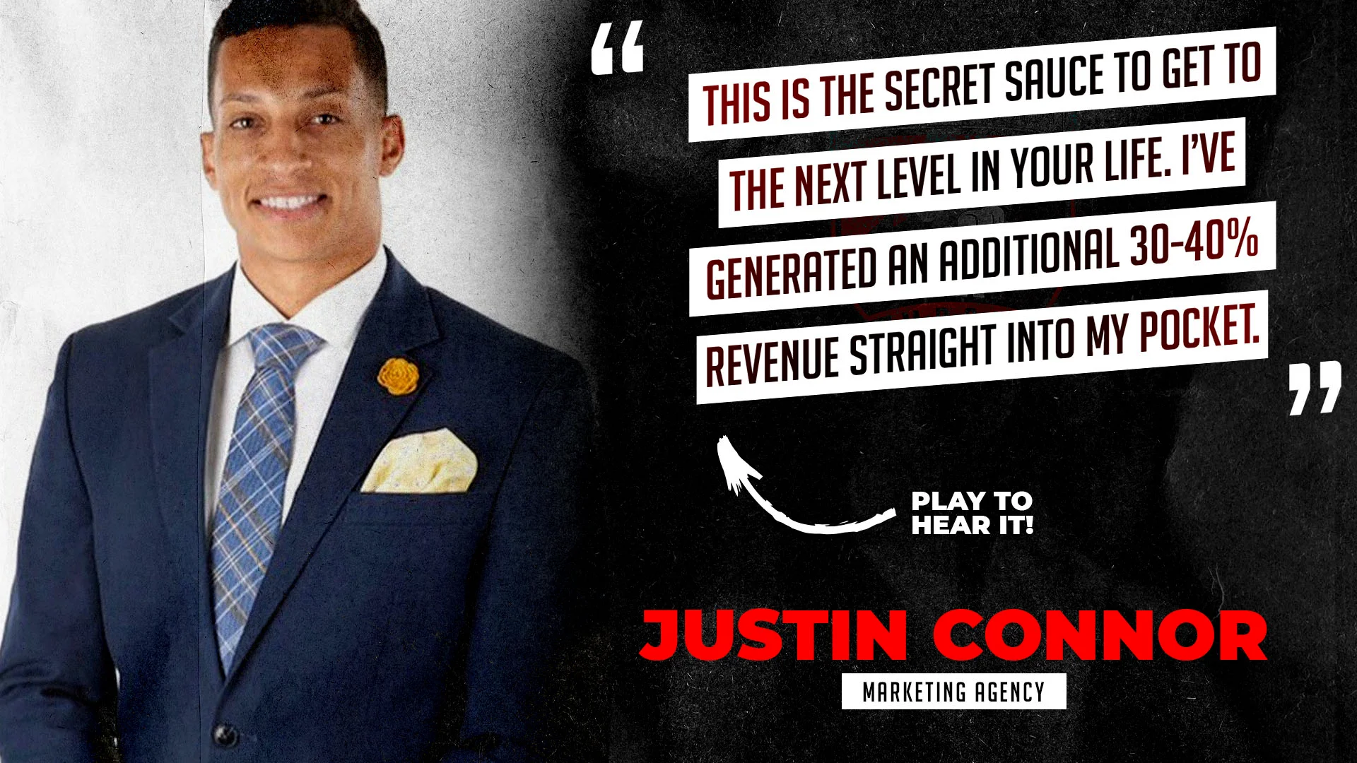 Justin Connor Updated Testimonial on Vimeo