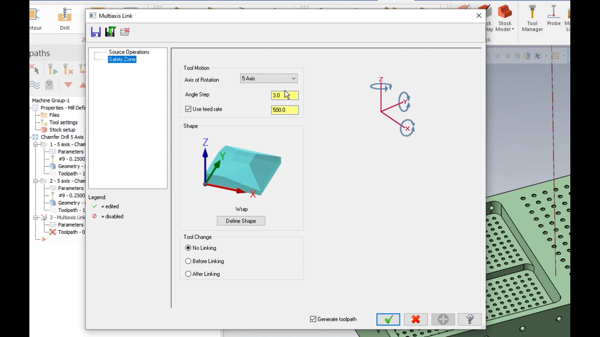 Multiaxis Linking