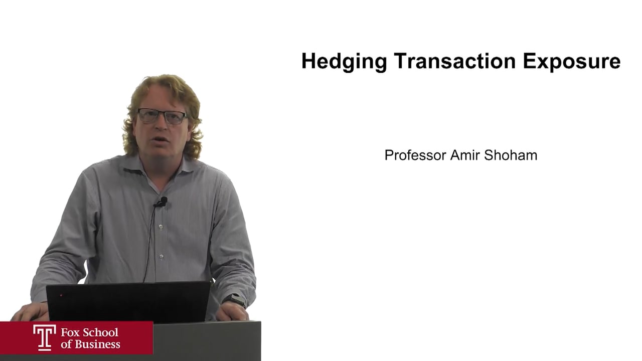 Login to view Hedging Transaction Exposure