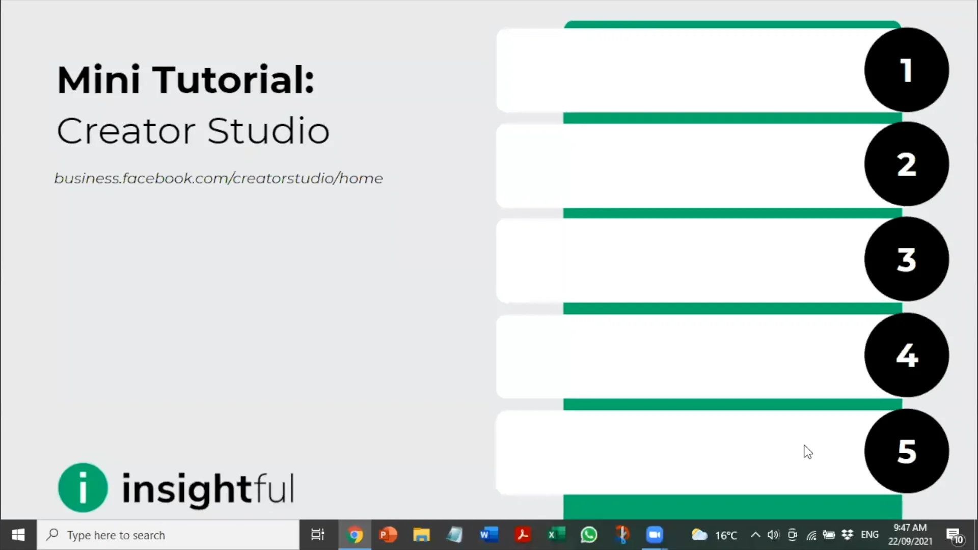 Ep #28 Mini Tutorial - Creator Studio on Vimeo