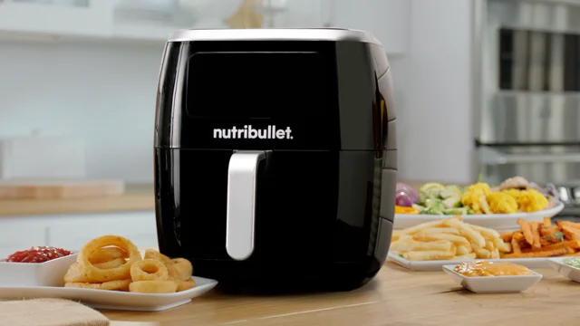 NutriBullet NutriBullet XXL Digital Air Fryer, Black, NBA07100 - Cooking