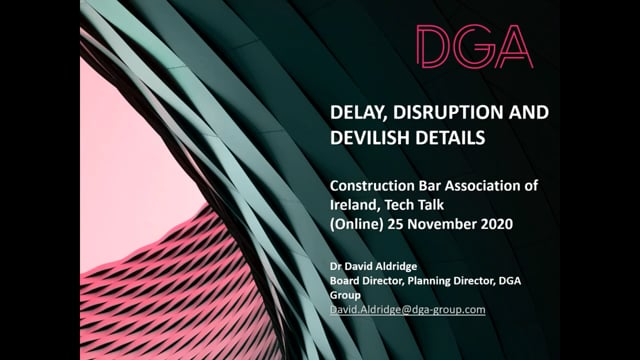 Delay, Disruption and Devilish Detail