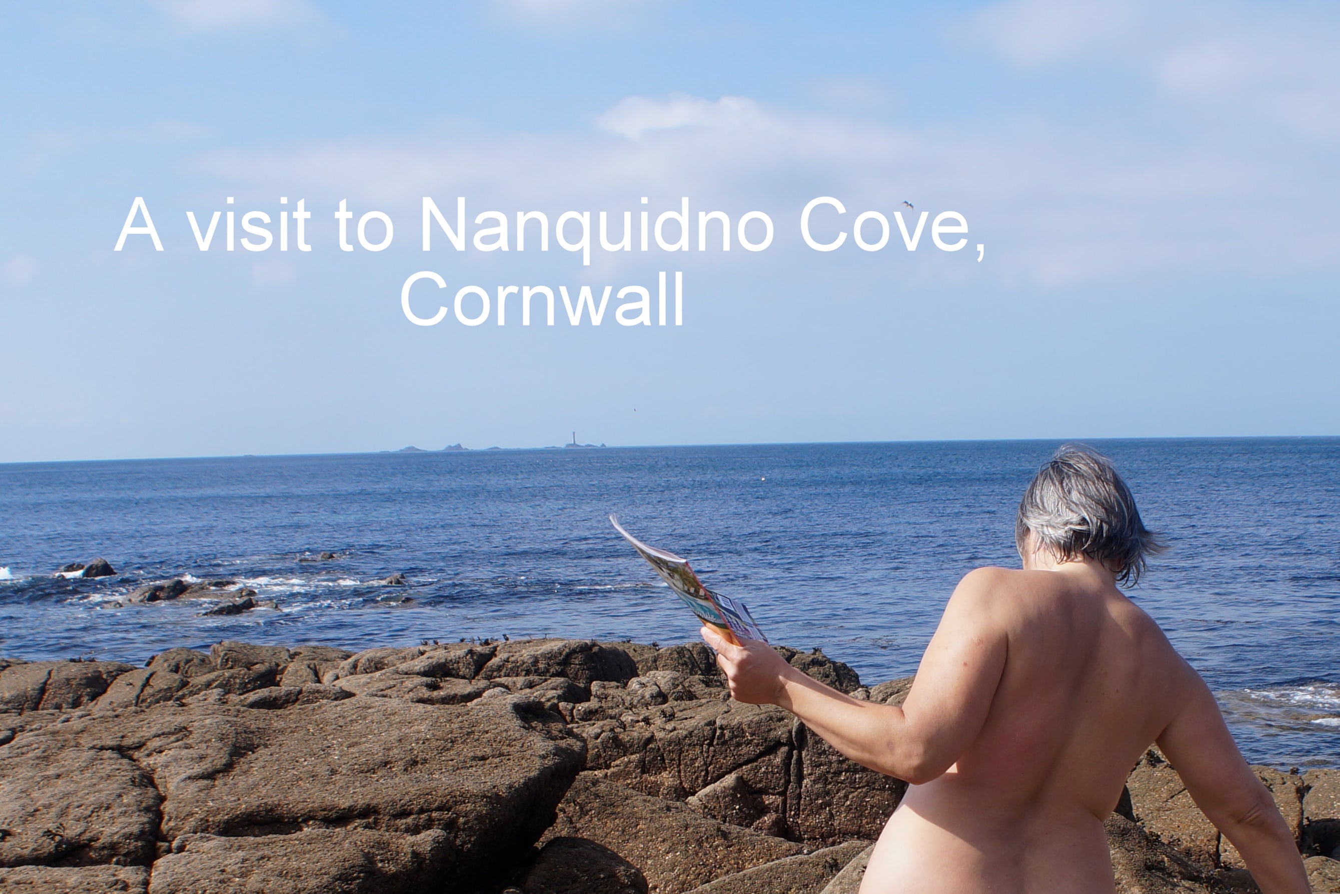 Enjoying Naturism with Anna & Steve - A Visit to Nanquidno Cove