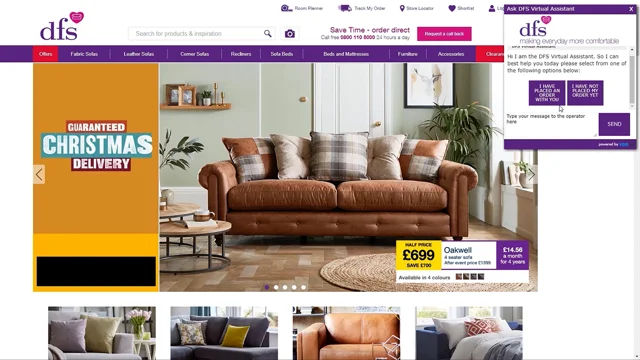 Dfs deals virtual sofa