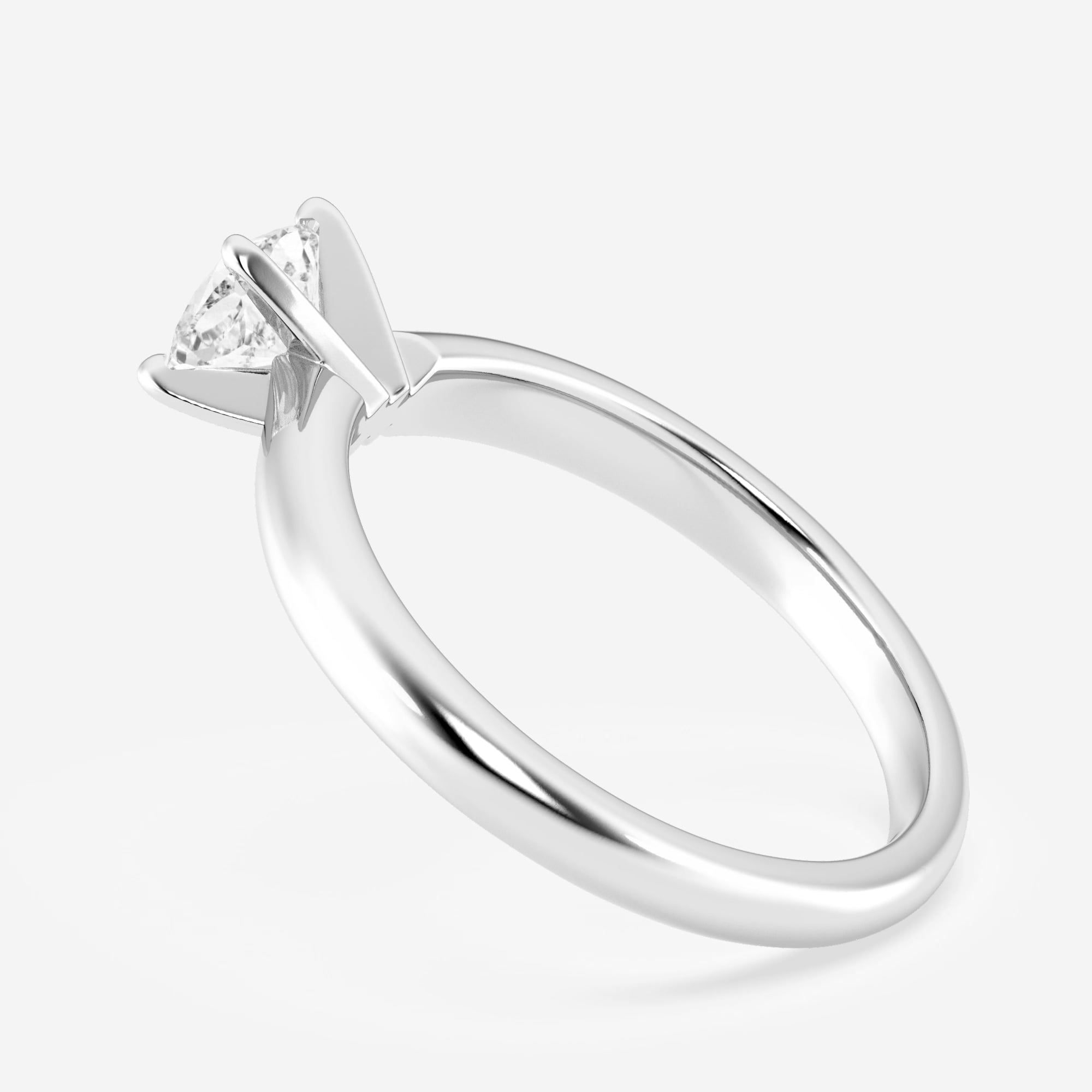 product video for 1/2 ctw Cushion Lab Grown Diamond Classic Solitaire Engagement Ring