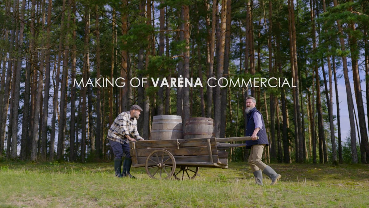 BTS of Varėna commercial | Pick a Story