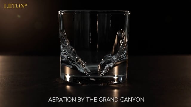 LIITON Grand Canyon Whiskey Glass Set of 4